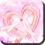 winter rose heart android application logo